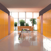 HLK Slim Edged Office Steel Compartment Locker Cabinet with Metal Handle - Gavisco Office Furniture